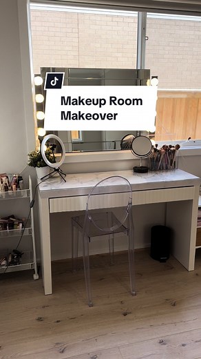 DIY Makeup Room Makeover: Transform Your IKEA Malm Table