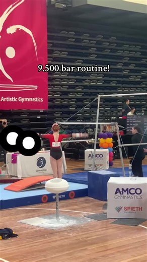 2nd Place Bar Routine at State Championships