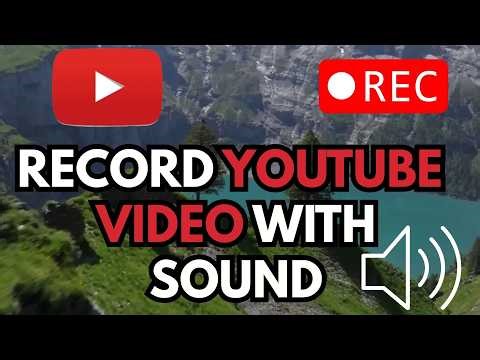 How to Screen Record YouTube Videos with Sound (The EASY Way)