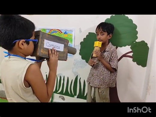 Weather News Report Role Play 🎤 🌦️ Our little reporters gave live “monsoon weather updates” ! Weather News Report Role Play 🎤 🌦️ Our little reporters gave live “monsoon weather updates” on stage! #Improves_speech_confidence, _imagination. | Wee Learn Day Care