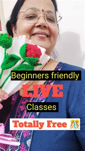 Super Easy Free Live Crochet Tutorial Series 🔥| Every Thursday at 10 PM. Don't Miss Beginners 👍|