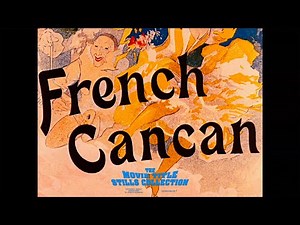 French Cancan (1955) title sequence