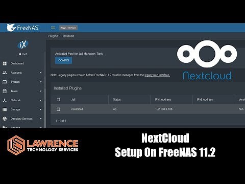 How to Setup NextCloud on FreeNAS 11.2