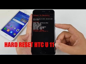 HOW TO HARD RESET HTC U11 / Factory Reset