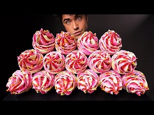 ASMR RAINBOW ICE CREAM CONES MUKBANG EATING SOUNDS