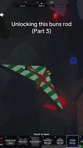 Unlocking this buns rod (part 3-Rod of the depth) (fisch🎣) #fyp #viral #game #fisch #rod