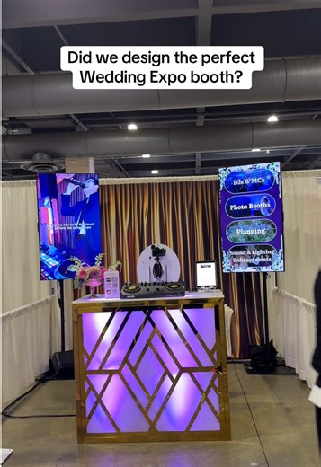 Unveiling Our Popular Wedding Expo Booth