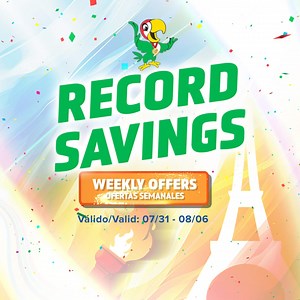 Don’t miss out on our amazing weekly offers! 🎉 From July 31 to August 06, we’re bringing you unbeatable deals on a wide range of products. 🛒✨ #WeeklyDeals #LimitedTime #ShopNow #Savings ¡No te pierdas nuestras increíbles ofertas semanales! 🎉 Del 31 de julio al 6 de agosto, te traemos ofertas inigualables en una amplia gama de productos. 🛒✨ #OfertasSemanales #TiempoLimitado #CompraAhora #Ahorros | Fiesta Mart