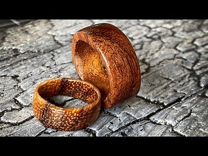 DIY Wooden Rings - No Lathe Needed