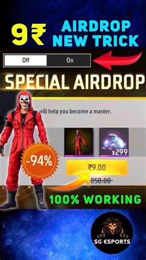 How To Get 9rs Airdrop In Free Fire, How To Get Airdrop In Free Fire, Free Fire New Event, #freefire