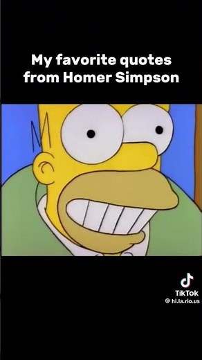 The best quotes from Homer Simpson #foryou #simpsons #clips