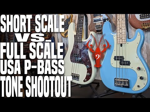 Fender Pro II Precision vs. D. Lakin 5730 Short Scale - P Bass Battle! - LowEndLobster Tone Shootout