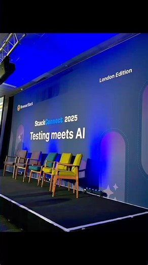 BrowserStack - The Future Of Testing and AI - London 2025 - Event #softwaretesting #futureai #ai