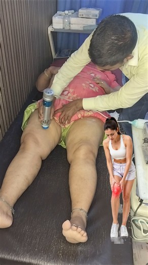Knee Pain Relief with Shockwave Therapy | Quadriceps Pain Treatment | Physical Therapy