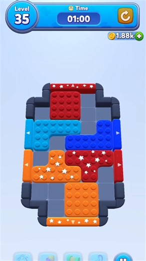 Color​​​​​​​ Block Jam Level 35