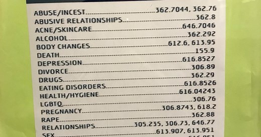 "Tough Topics" Poster in New York Library Will Hang Indefinitely