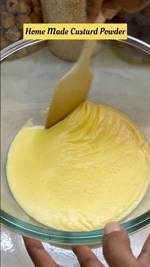 INSTANT CUSTARD POWDER 😍 JUST IN TWO MINUTES