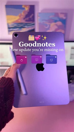 Goodnotes new update you’re missing on! 📁🥹#goodnotes