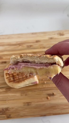 Delicious Ham & Cheese Panini Recipe in New Machine