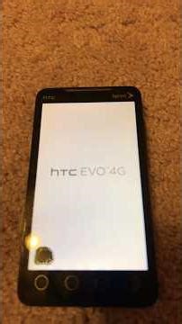 HTC Evo 4G (Sprint) Startup And Shutdown