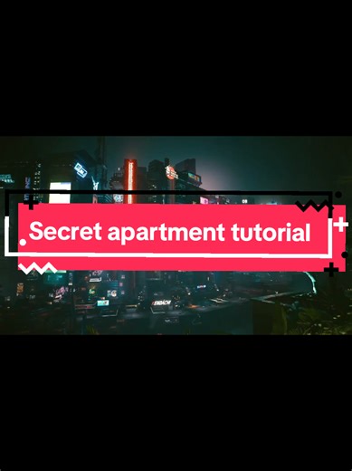 To all who asked me #cyberpunk #cyberpunk2077 #tutorial #apartment #gameplay