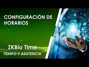 Setting Up Schedules [Time and Attendance with ZKBio Time]