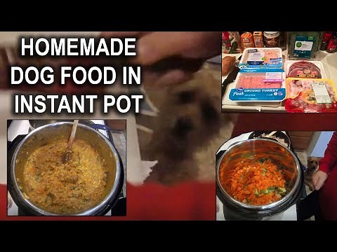 HOMEMADE DOG FOOD RECIPE COOKING IN INSTANT POT | HOW TO COOK HEALTHY DOG FOOD AT HOME