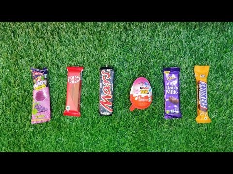 Satisfying ASMR opening Sweets candy chocolate lolipop taste and review