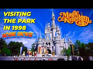 Restored Home Video: Visiting Magic Kingdom Walt Disney World on September 28th 1998 (HD 50FPS)
