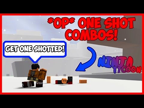 *OP* ONE SHOT COMBOS IN NINJA TYCOON (ROBLOX)