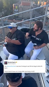 Baseball's wildest challenge: Hot dogs, beers, and pure chaos! 🌭🍺 #baseball #MLB #beer #hotdogs #reels | MLB Throwbacks