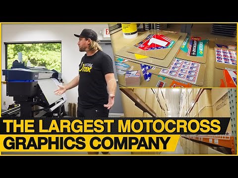 The Largest Motocross Graphics Company? | Touring DeCal Works