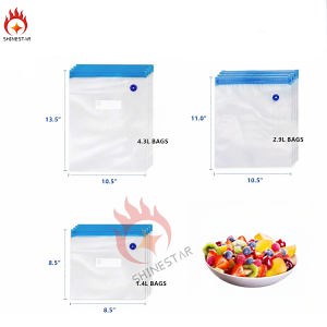 [Hot Item] Vacuum Zipper Bags, Vacuum Sealer Bags, Food Storage