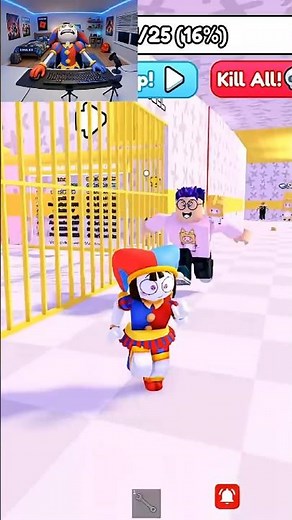POMNI ESCAPES LANKYBOX PRISON RUN… 😱💀 (Roblox Obby)