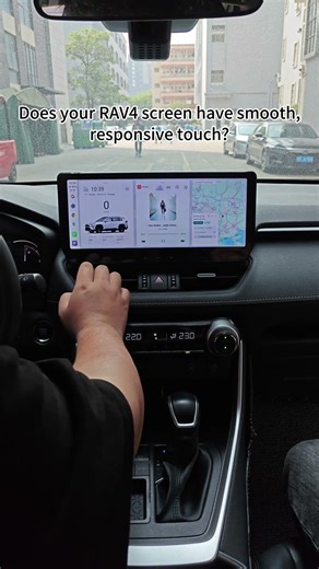 Is your RAV4 touch screen smooth and responsive? Let us know in the comments.#rav4 #carplay #screen