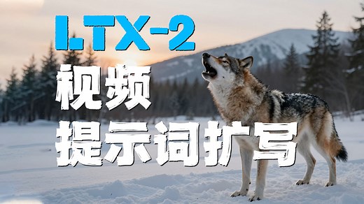 懒人工具：LTX-2视频提示词扩写插件分享-一键生成-comfyui工作流模型分享-Qwen-阿里-通义-千问-zimage-wan-AI视频-AI动画
