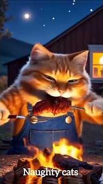Cute Cat's Funniest Moments 😂🐱 | Try Not to Laugh! #Shorts