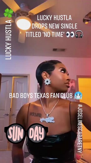 Lucky Hustla drops new single titles 'No Time' available now on all streaming platforms!! 👀🎧 https://music.apple.com/us/album/no-time-single/1672895891 #JoselinesCabaretNY💃🏽 #JoselinesCabaretNewYork #JoselinesCabaretSeason4 #LuckyHustla #ZEUS ⚡ #AppleMusic | Bad Boys Texas Fan Club and More
