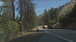 Highway 55 under construction for repavement