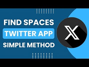 How To Find Spaces On Twitter App !