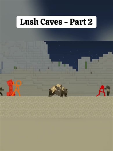 Lush Caves - Part 2 #fyp #animation #minecraft
