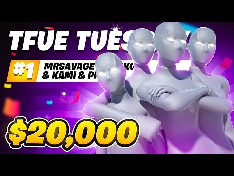 1st Place in Tfue Tuesday! ($100,000 Tournament)