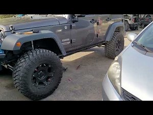 How good is Raptor Bed Liner - Installing rock sliders on a Jeep JK