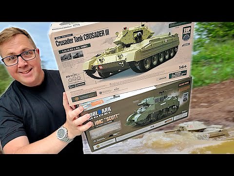 Cheap RC Tanks with Smoke, Sound & Lights!