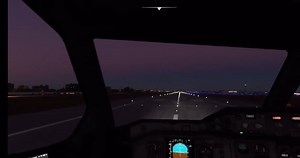 Airbus A310 takeoff from Miami Int (KMIA)