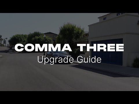 comma three Upgrade Guide