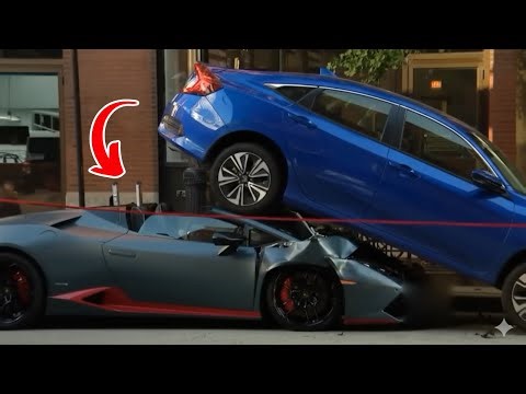 Expensive Supercar Fails Caught on Camera