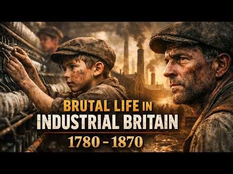 Brutal Life in Industrial Britain | 14-Hour Shifts & Childern Labor (Full Manufacter)