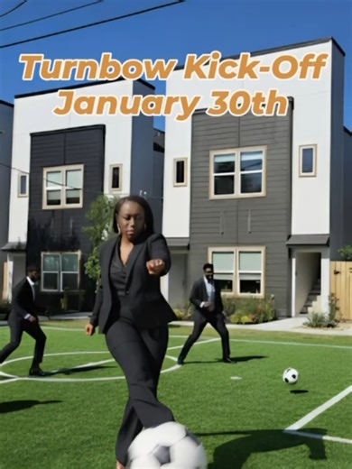 Step into a winning lifestyle! ⚽✨ Our Turnbow Kick Off Open House brings modern living, great vibes, and homeownership opportunities together. 📍 Houston, TX 📅 Jan 30, 2026 🎟️ Limited spots — register now! #WorldCupInspired #HoustonRealEstate #ModernTownhomes #RegisterNow #turnbowkickoff