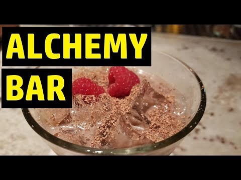 Carnival Cruise Alchemy Bar FULL MENU in DETAIL and Bartender in Action